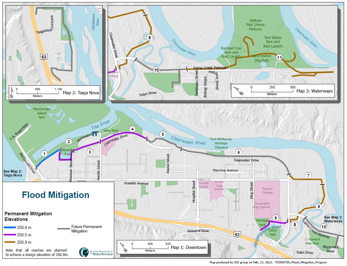 flood mitigation map