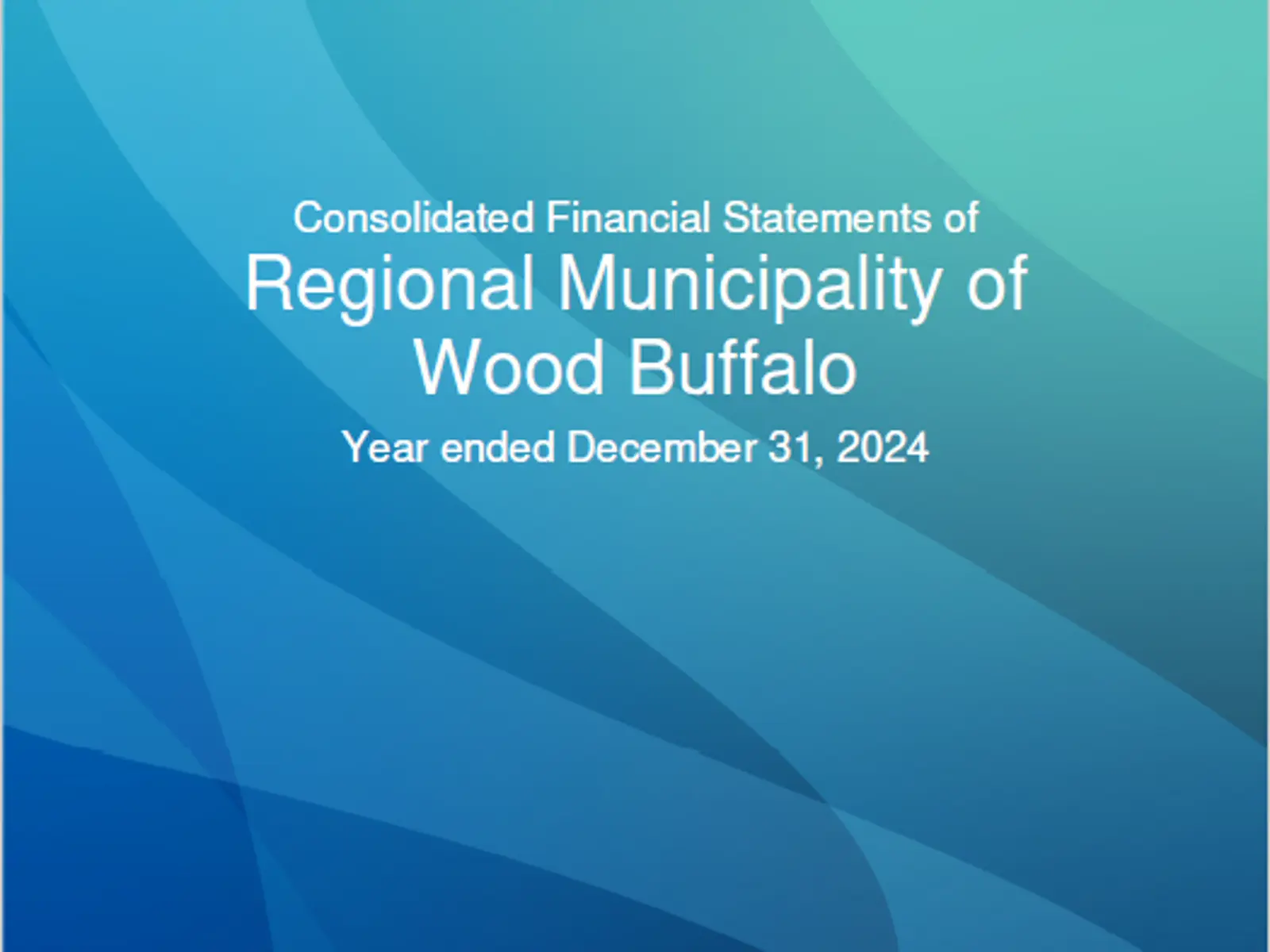 Financial Reports | Regional Municipality of Wood Buffalo