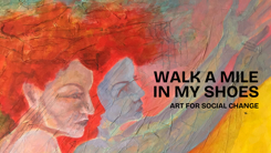 Poster design for Walk a Mile In My Shoes