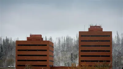 Jubilee Centre in winter time.