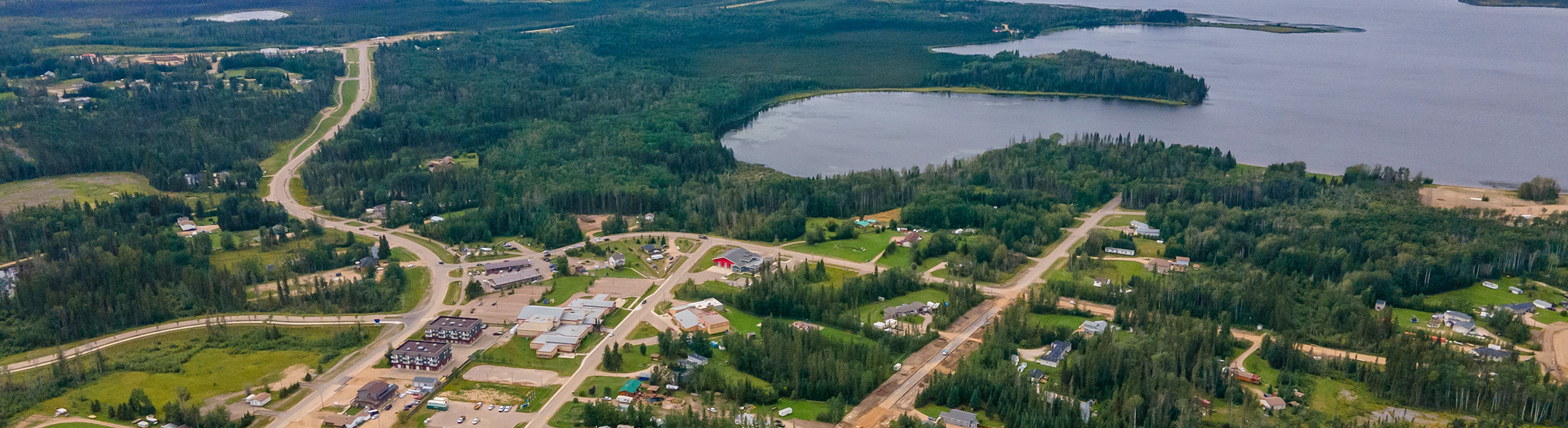 Bird's eye view of community