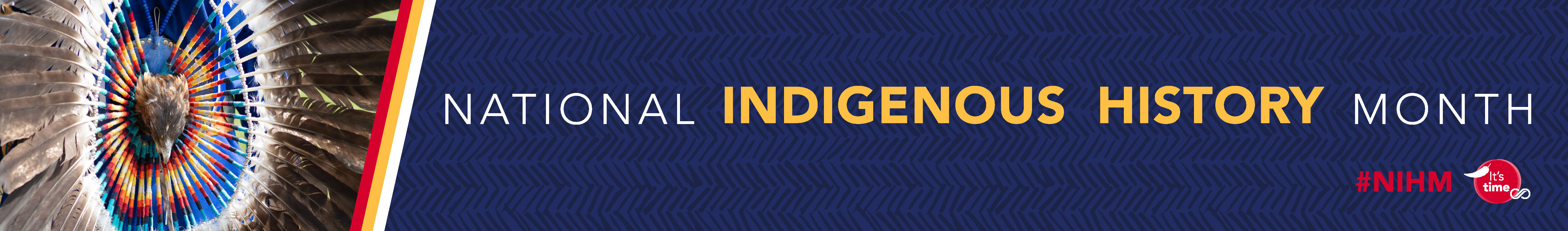 National Indigenous History Month banner